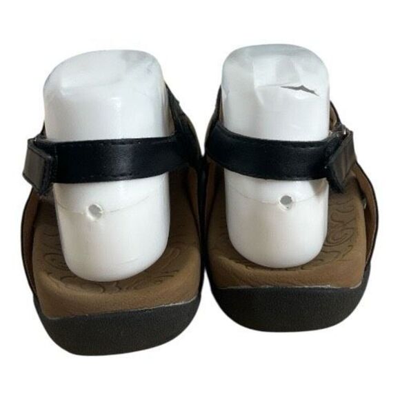 Rockport Women Ridge Black Sling Back Sandals Size 6.5 Flats Casual Comfort - Picture 7 of 12